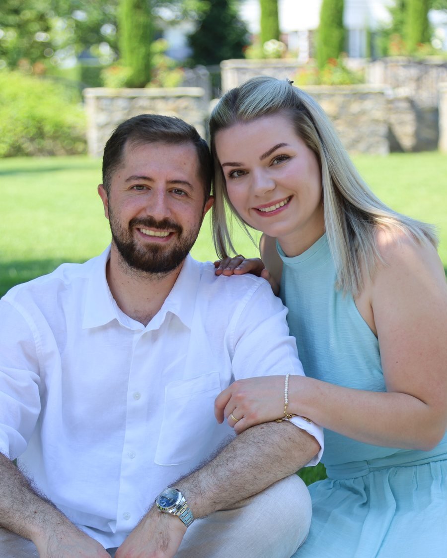 Lumnije und Florim Bixhaku, Gründer von Casa Lumi
